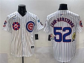 Men's Chicago Cubs #52 Pete Crow-Armstrong White 2025 Tokyo Series Limited Stitched Jersey,baseball caps,new era cap wholesale,wholesale hats